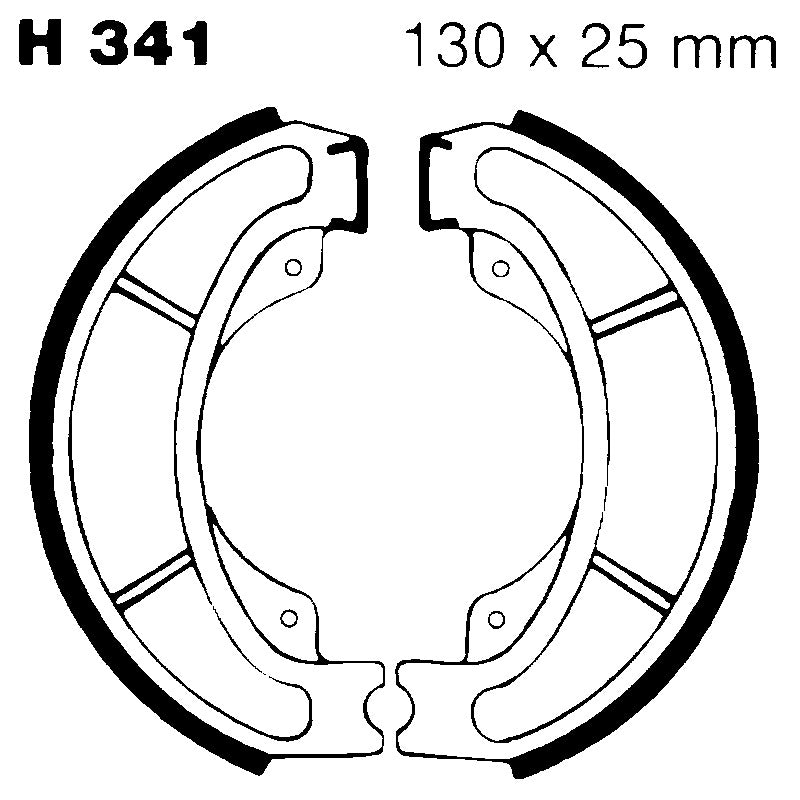 Ebc Ganasce Freno Honda Ch250 H341