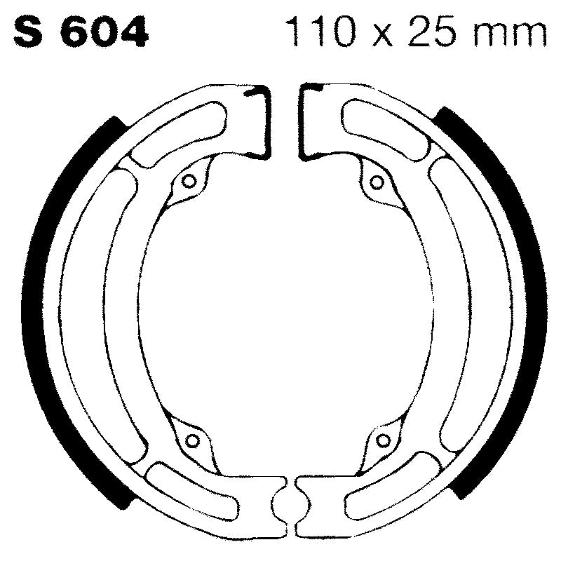 Ebc Brake Shoes S604 S604