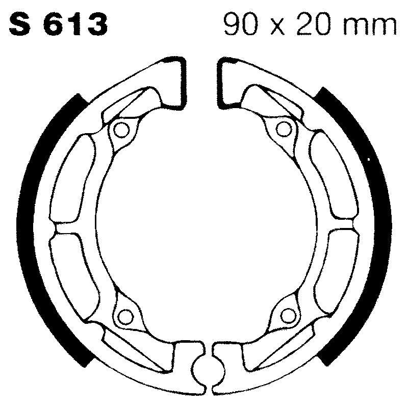 Ebc Brake Shoes S613 S613