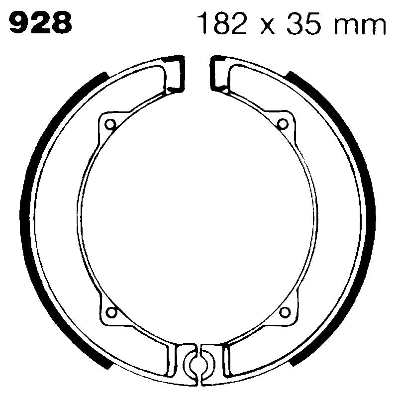 EBC Brake Shoes Ducati 250/350/450/Desmo 928