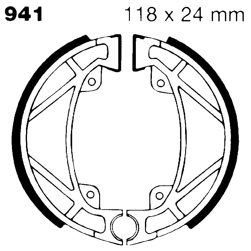 Ebc Ganasce Freno Aspes Rcl 80 Ant/Post 941