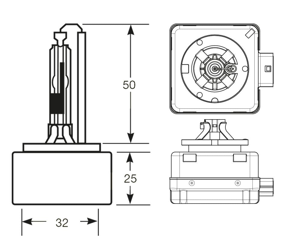 Ring HID D3R Xenonlampe