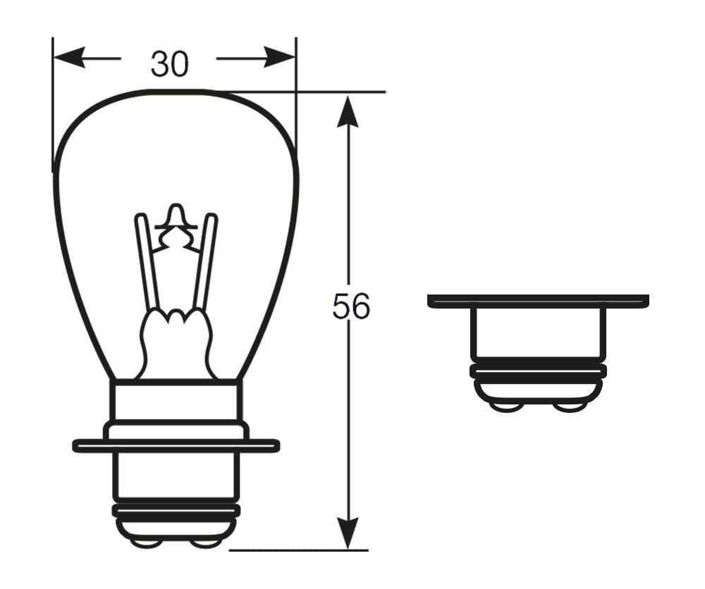 Bombilla de luz de anillo 12V 45/40W