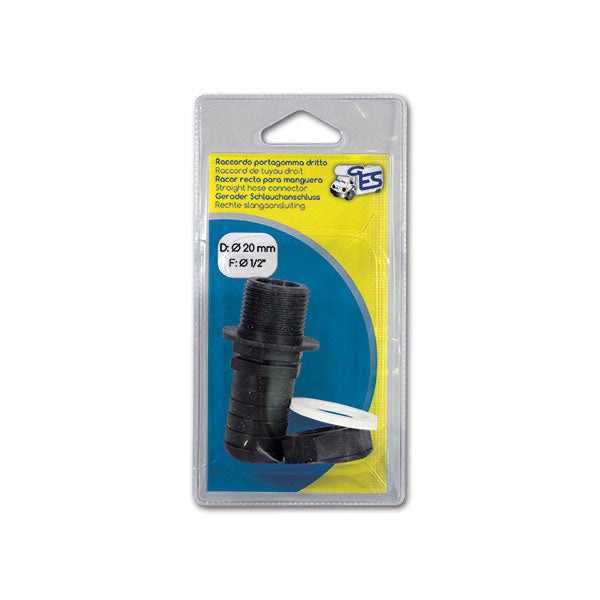 Accesorio recto macho completo diámetro 20 F1/2 pulgada RAC50301C