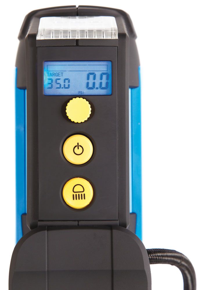 Ring Compressore digitale 12V Fast con lampada LED