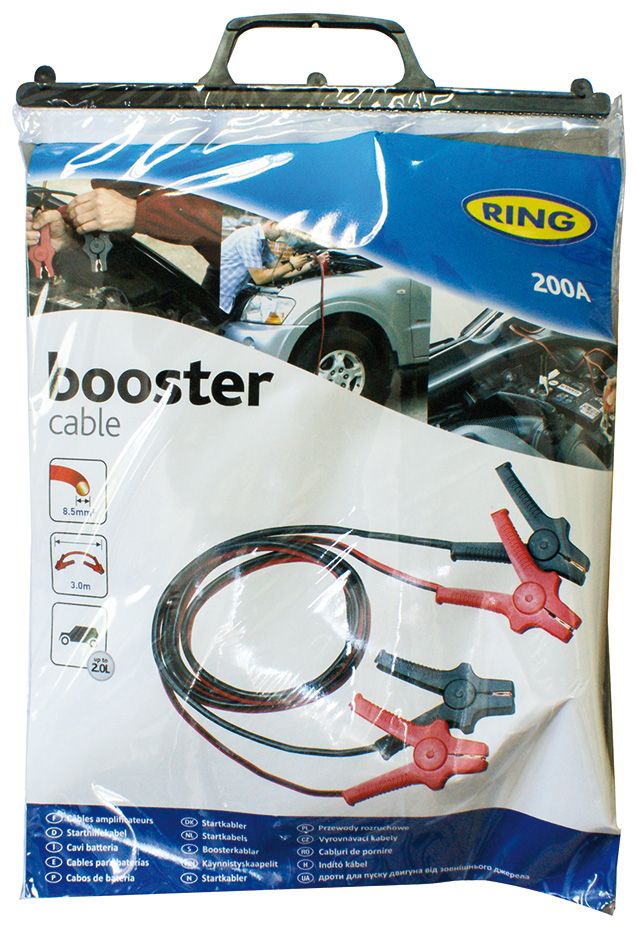 Cables de baterĂa de anillo para vehĂculos de hasta 2,0 L