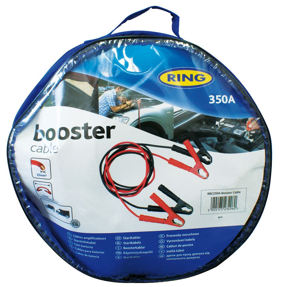 Ring Battery Cables for Vehicles up to 5.5 L