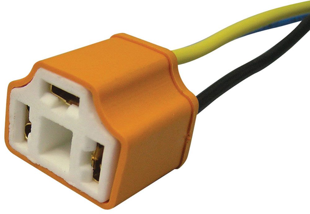 Ringkeramischer Stecker für H4-Lampen, gerader Ausgang