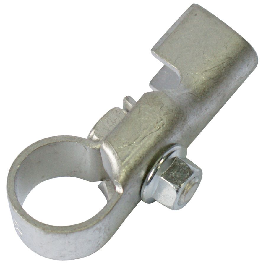 Ring Terminale batteria semplice bronzo polo positivo cavo 25-40 mm blister