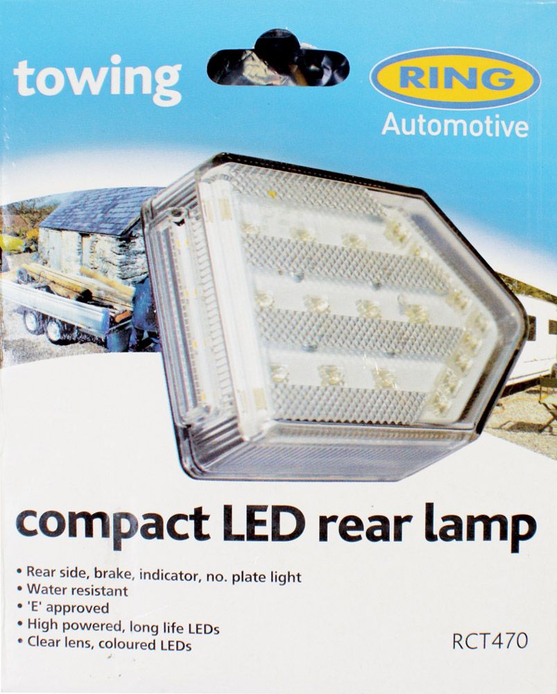 Ring Fanale rimorchio 12V a led 4 funzioni