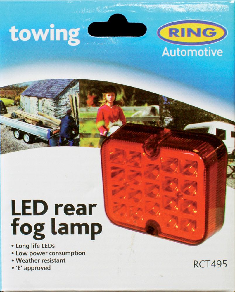 Luz antiniebla trasera LED Ring 12V