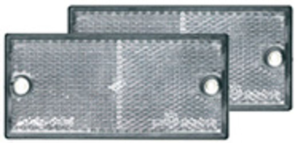 Weißer Frontreflektorring