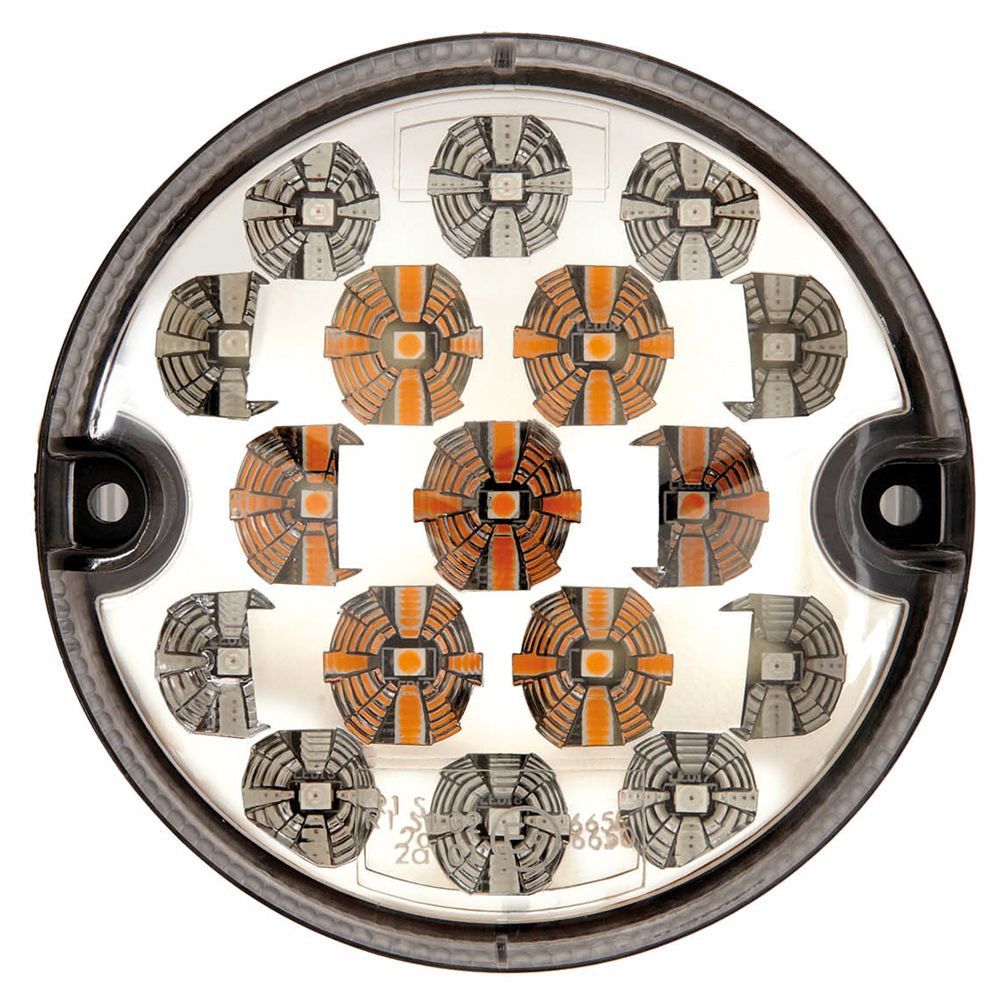 Ring LED light 12-24V 95 mm stop/position/indicators