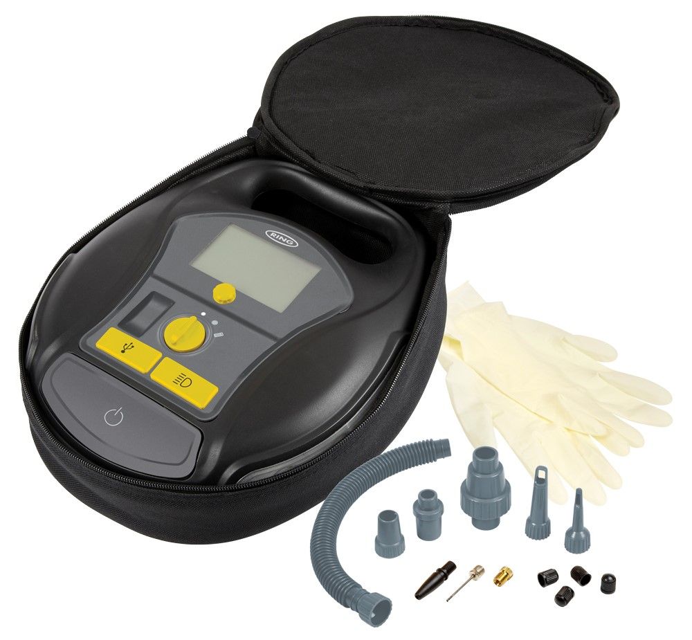 Ring wiederaufladbarer 12V digitaler Luftkompressor mit Luftpumpe