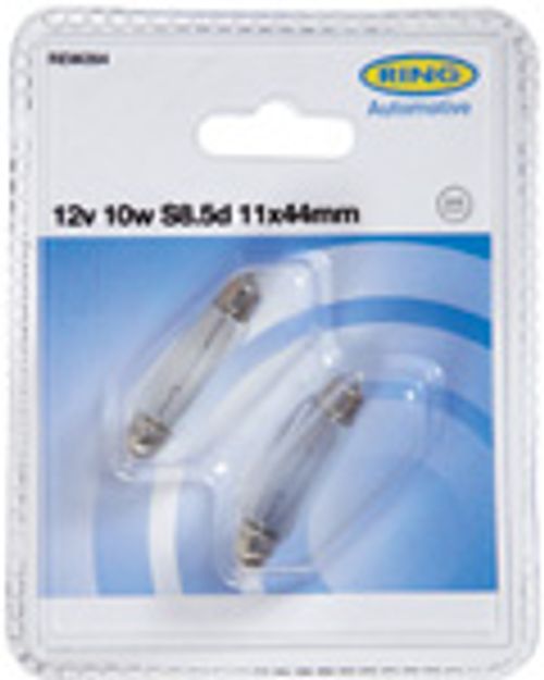 Ringförmige Glühbirnen 12V 10W 11x44 mm