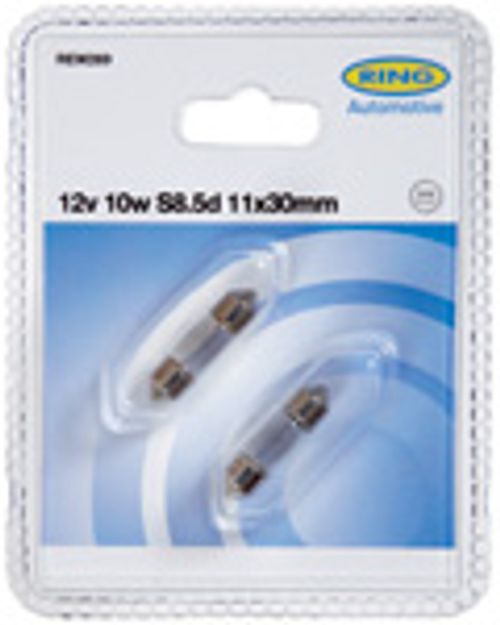 Bombillas de anillo 12V 10W 11x30 mm