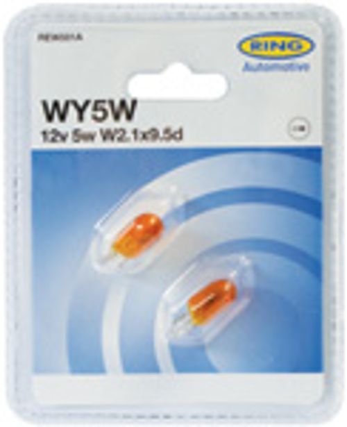 Ringbirnen 12V 5W WY5W