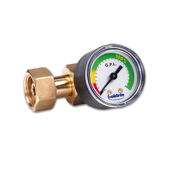 Raccordo con manometro livello bombola RGS114