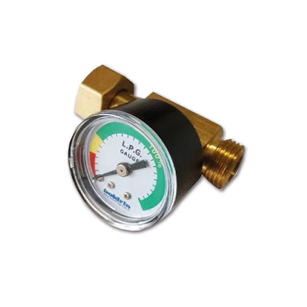 Raccordo con manometro livello bombola RGS114