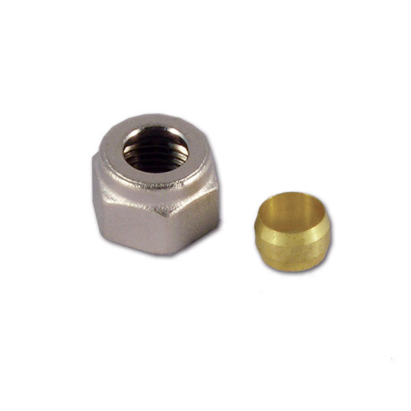 Dado con ogiva in ottone diametro 10 mm RGS127