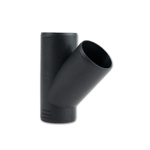 Adattatore a Y tubo aria diametro 60 mm a 45 gradi RIS9317