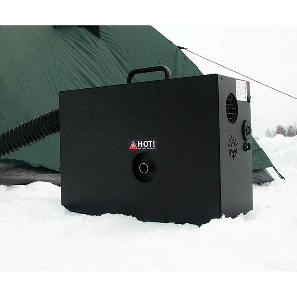 Calentador diésel portátil Autoterm Travel Box 2.0 para camping y tiendas de campaña
