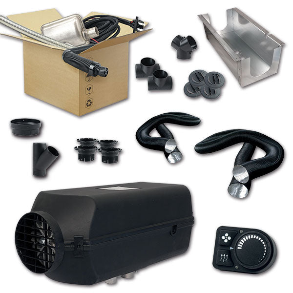 Autoterm Kit Air 4D Riscaldatore ad aria Camper e Van con pannello PU-5