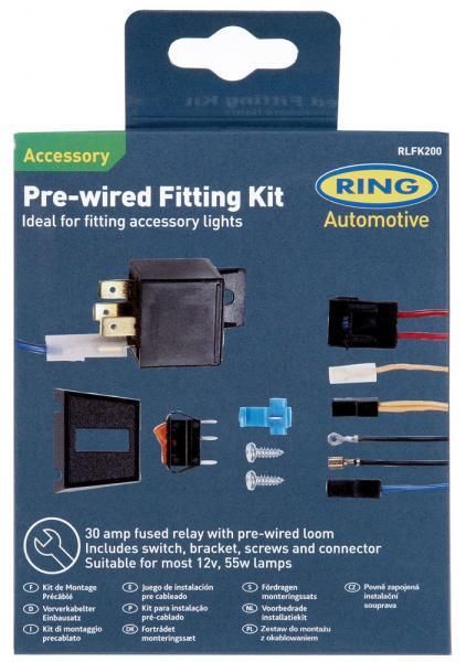Ring Kit installazione elettrica fari
