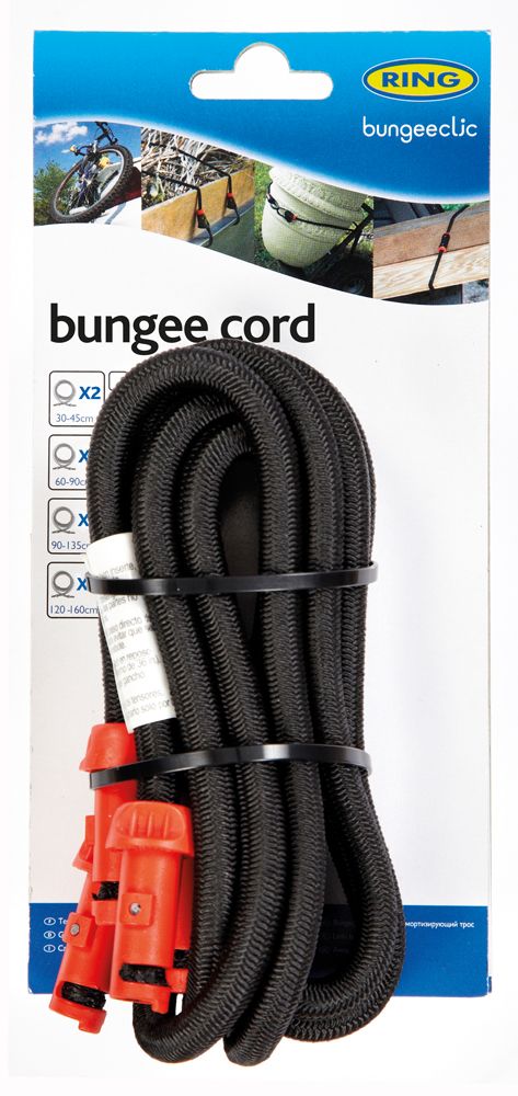 Elastische Gepäckgurte mit Ring, Bungeecljc, 120 cm