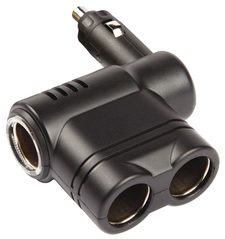 Toma de mechero triple Ring de 12 V y 10 A
