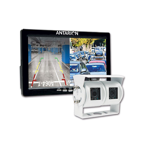 Kit de cámara de visión trasera para autocaravana con 2 cámaras y monitor de 7 pulgadas RTC050