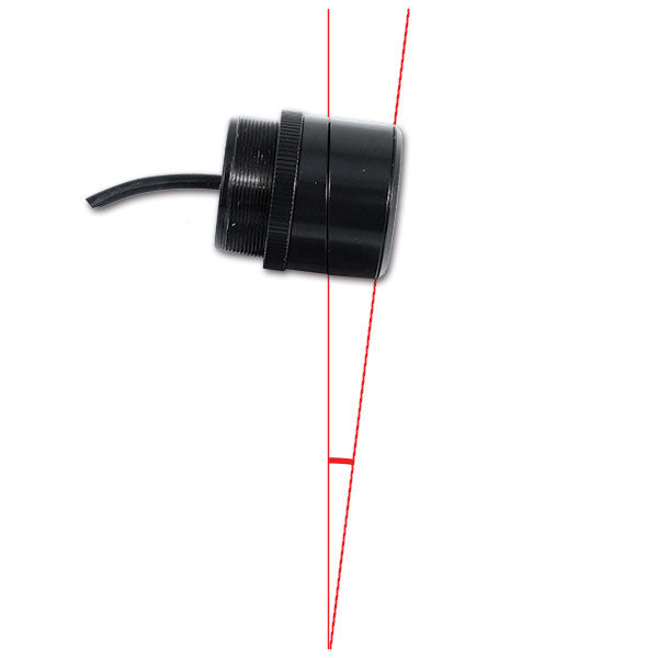 Cámara de visión trasera infrarroja empotrada RTC056 con cable RCA