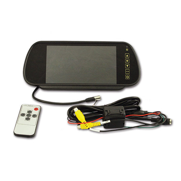 Monitor LCD de 7 pulgadas para espejo retrovisor interior