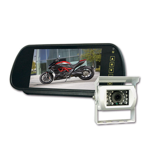 Kit de cámara de visión trasera con monitor de espejo RTC069
