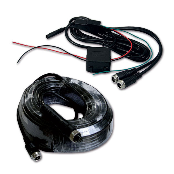Kit de soporte para matrícula con cámara trasera y monitor RTC070