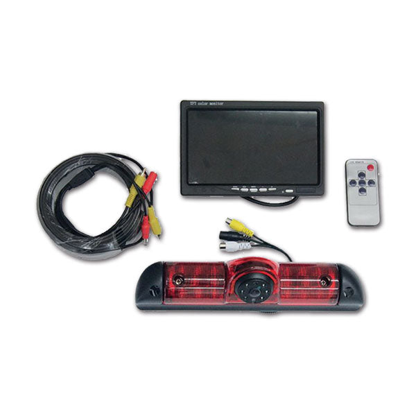 Kit retrocamera terzostop Ducato con monitor 7 pollici RTC078
