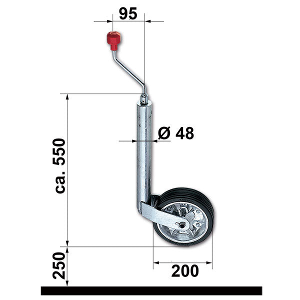 Al-ko wheel load capacity 300 kg