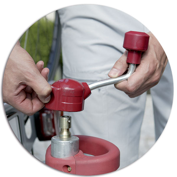 Ruotino Premium 300 Kg con Indicatore Carico Al-ko