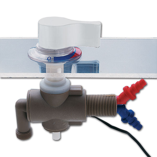 Miscelatore sotto tavolo manopola bianca RUB4021