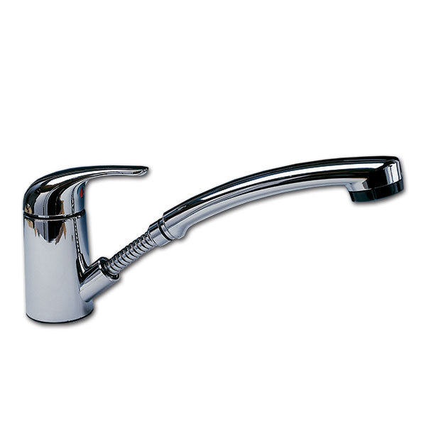 Mezclador monomando con ducha de mano con interruptor para orificio de 36 mm de diámetro RUB4181