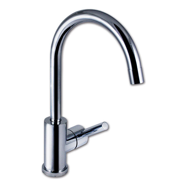 Miscelatore CERAMIK TREND S Cromo con Microinterruttore per Camper e Caravan RUB4240
