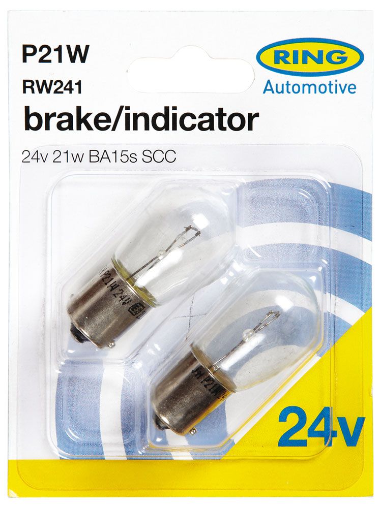 Ring Lampadine 24V 21W P21W