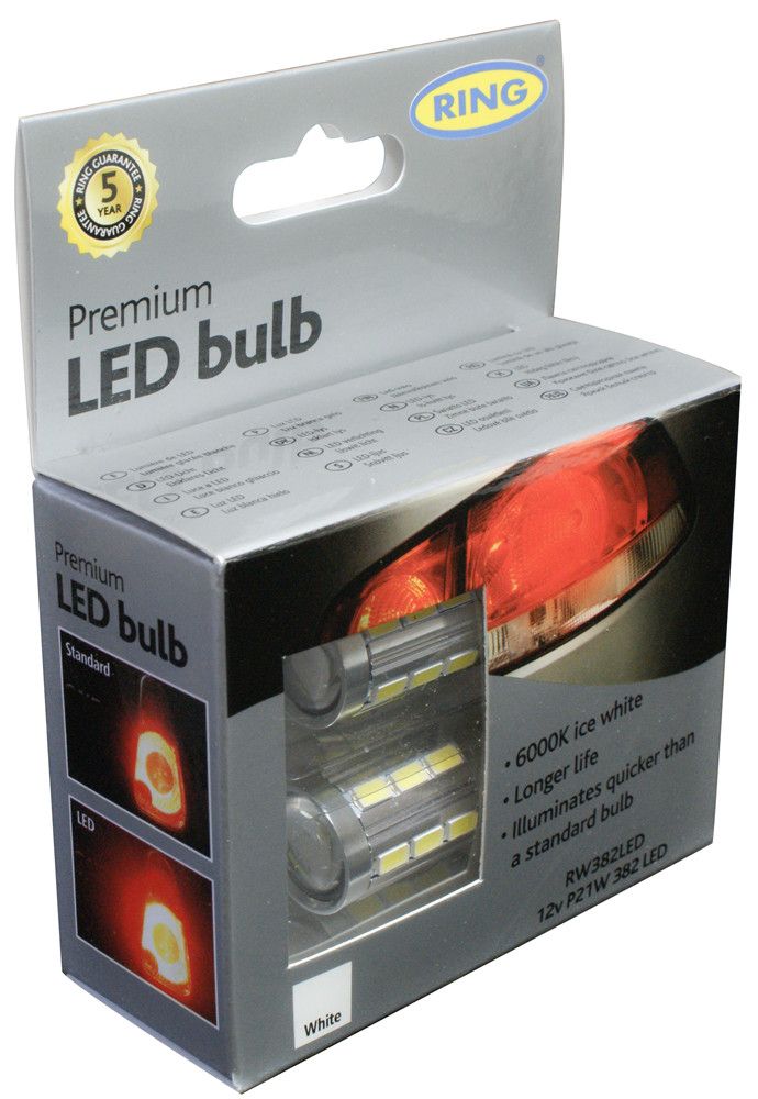 Ringförmige LED-Lampen 12V P21W 6000K Premium