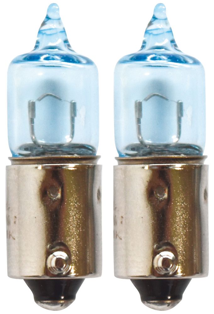 Bombillas de luz de anillo azul hielo H6W 12V
