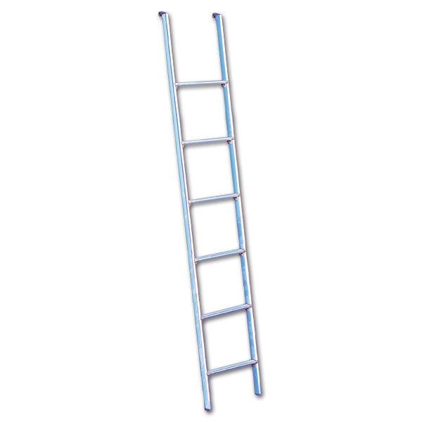 Scaletta per Cuccetta Camper 6 Gradini Alluminio Anodizzato, Antisdrucciolo, 168 cm SCAC06