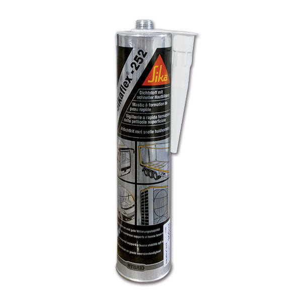 Cartucho Sika Sikaflex-252 300 ml negro