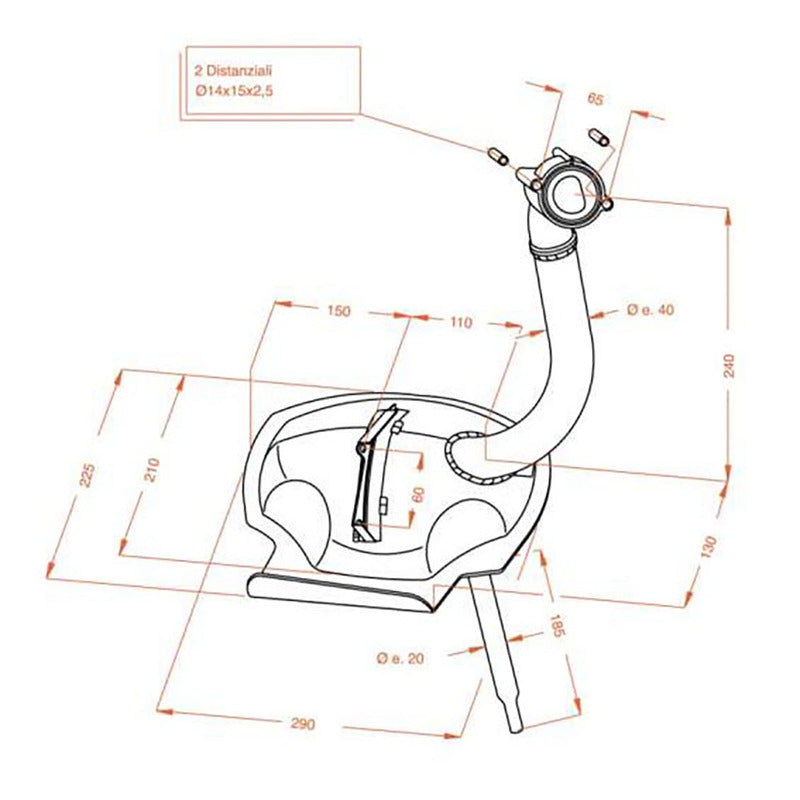 Piaggio Ape 601 Exhaust Site