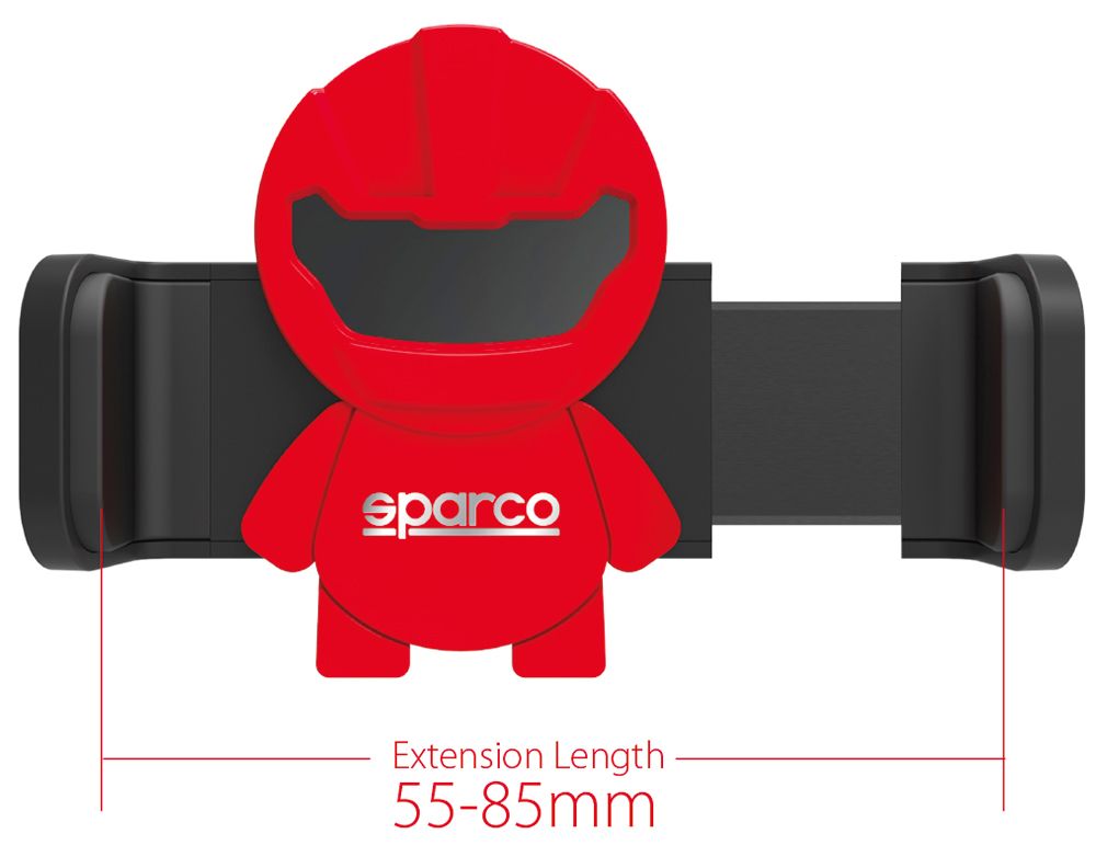 Sparco 55-85 mm Handyhalterung für Lüftungsschlitze