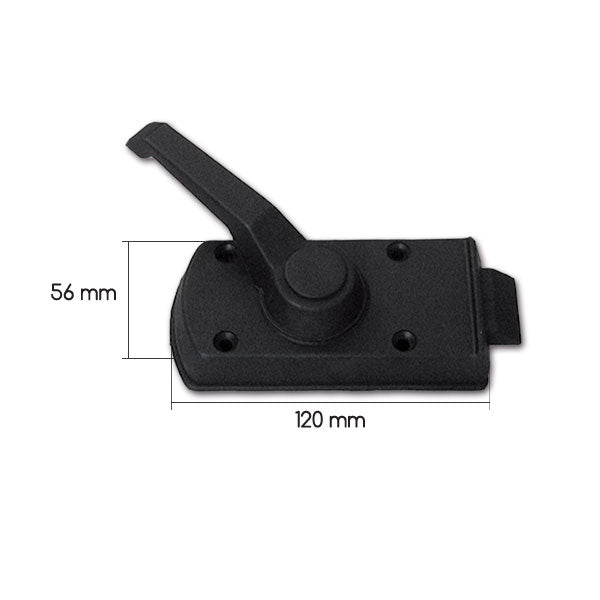 Meccanismo interno nero con maniglia SRT1033PI