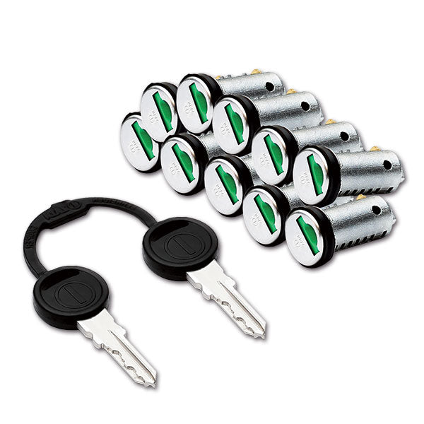 Zadi Kit 10 cilindri 2 chiavi alta sicurezza 45